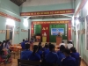 Bí thư Huyện đoàn dự sinh hoạt chi đoàn chủ điểm "Tự hào truyền thống Đoàn TNCS Hồ Chí Minh"