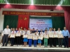 Các em học sinh đạt giải Cuộc thi sáng tạo thanh thiếu niên nhi đồng huyện Núi Thành lần thứ IX năm 2022