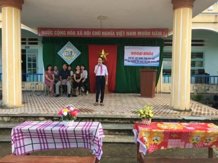 Các Liên đội trên địa bàn huyện tổ chức Diễn đàn xây dựng văn hóa ứng xử học đường